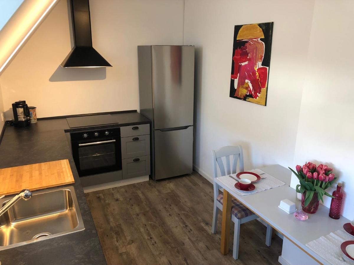 Bel Art Etage Mit Grossem Parkplatz Daire Haan Dış mekan fotoğraf
